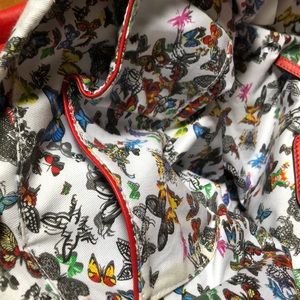 Christian Lacroix Bags - Laser-cutout red tote bag Christian Lacroix Bags - Laser-cutout red tote bag